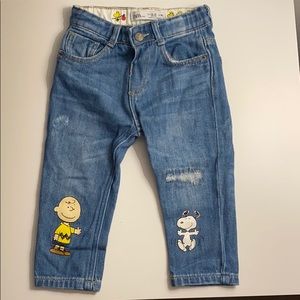 Toddler Charlie Brown Zara Jeans